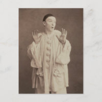 Vintage Pierrot Clown