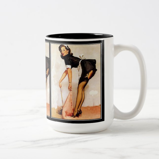 Vintage Pin-up Girl Mugg (Höger)
