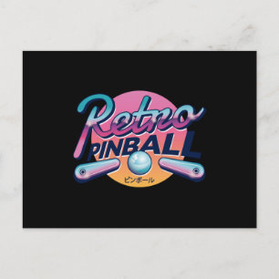 Vintage PINBALL Vykort
