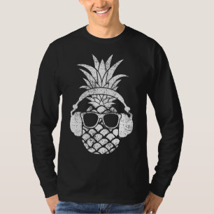 Vintage Pineapple Hawaiian Aloha Beach Fruit Cockt T Shirt