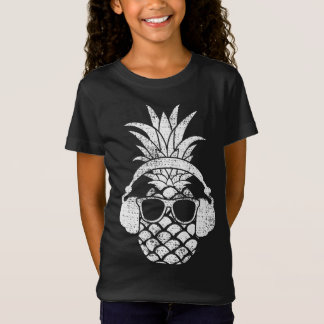 Vintage Pineapple Hawaiian Aloha Beach Fruit Cockt T Shirt
