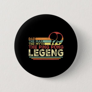 Vintage Ping Pong Pappa Ping Pong spelar fathe Fat Knapp