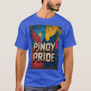 Vintage Pinoy Pride Shirt Filipino Flagga Tee