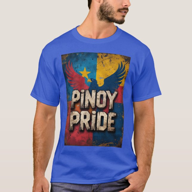 Vintage Pinoy Pride Shirt | Filipino Flagga Tee (Framsida)