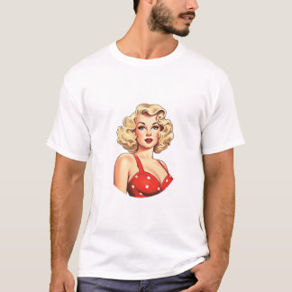 Vintage Pinup Beauty T Shirt