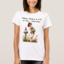 Vintage-Pinup-Graviden Tee