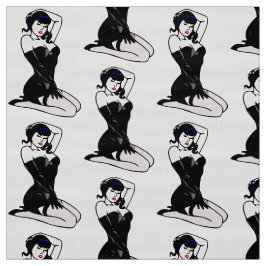 VINTAGE PINUP WOMAN MOTIF TYG