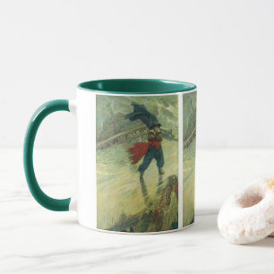 Vintage Pirat, Howard Pyles flygande dutchman Mugg