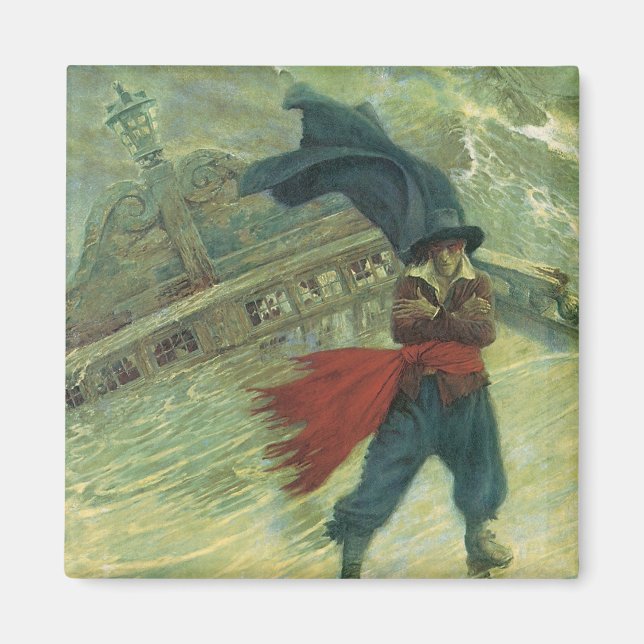 Vintage Pirate, Den flygande holländaren av Howard Magnet (Framsidan)