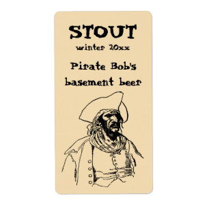 Vintage Pirater, Buccaneer Sketch av Howard Pyle Fraktsedel