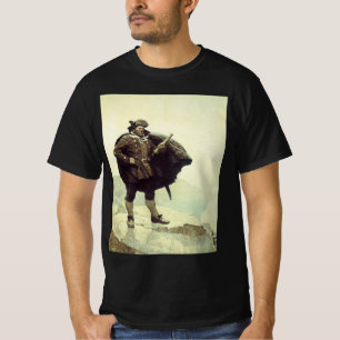 Vintage Pirater, kapten Bill Bones av NC Wyeth T Shirt