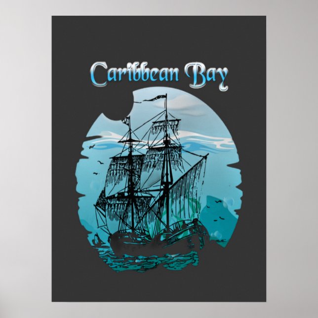 Vintage Pirater Poster (Framsidan)