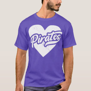Vintage Pirater School Spirit High School Mascot T Shirt