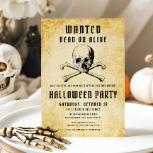 Vintage Piratskalle Och Ben Halloweenfest