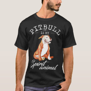 Vintage Pitbull är min brinnande, fina pit Bull T Shirt