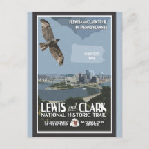 Vintage Pittsburgh Pennsylvania nationalpark