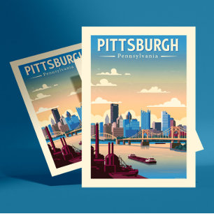 Vintage Pittsburgh Pennsylvania Vykort