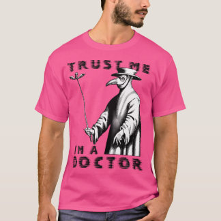Vintage Plague Doktor Black Plague Black Death Mac T Shirt