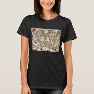 Vintage Planisphere Star Karta av Nicholas de Fer Tee