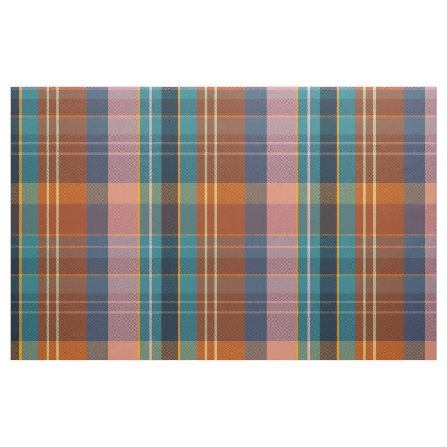 Vintage Play Mönster i MidCentury Modern Färg Tyg (Fat Quarter)