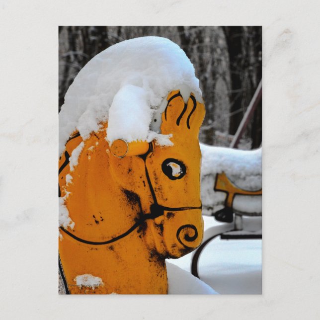 Vintage Playground Leksak Vykort (Framsida)