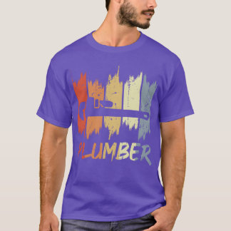 Vintage Plumber funny T Shirt