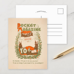 Vintage Pocket Magazine Jul Vykort