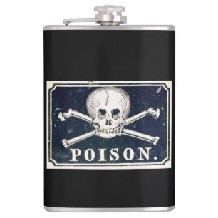 Vintage Poison-kolv Fickplunta