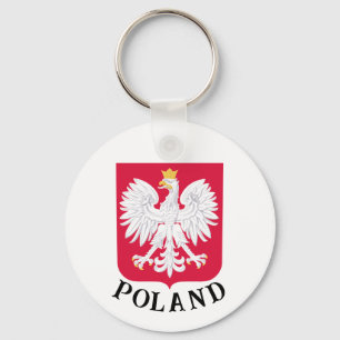 Vintage Poland Keychain Nyckelring