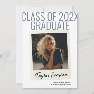 Vintage Polaroid-Inspired Studenten-meddelande Meddelande