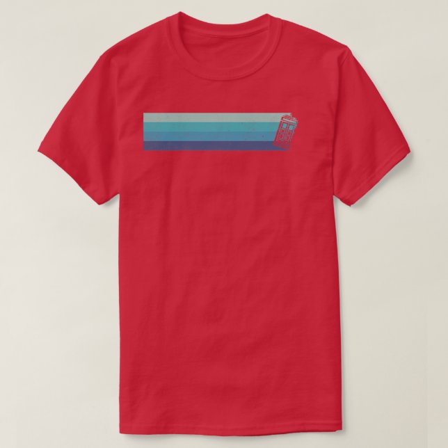 Vintage-polisbox T Shirt (Design framsida)
