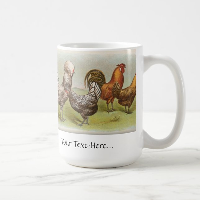 Vintage "Polsk Silver Spetskyckling" Kaffemugg (Höger)