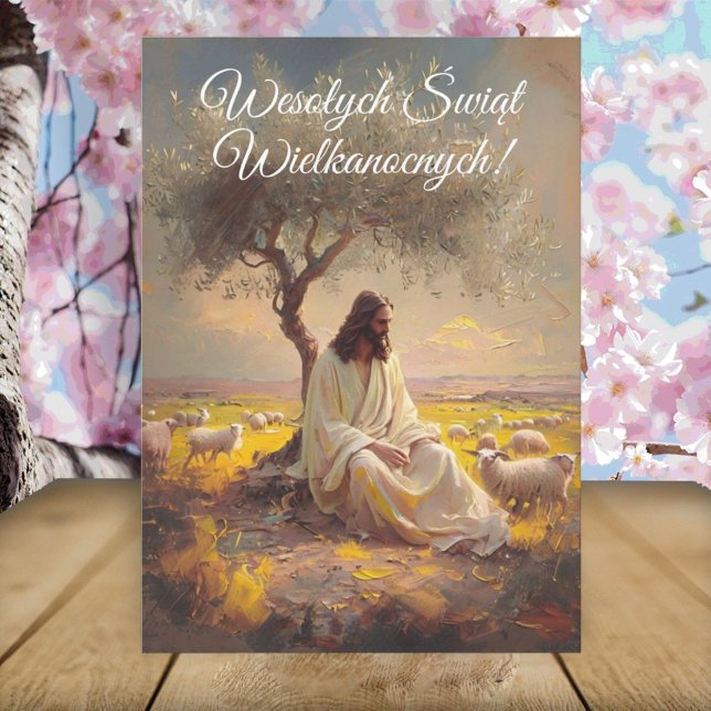 Vintage polska Påsk Wesolego Alleluja Inbjudningar (Skapare uppladdad)