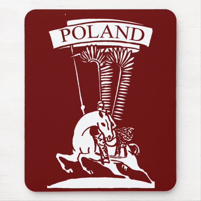 Vintage polska Winged Hussar Musmatta (Framsidan)