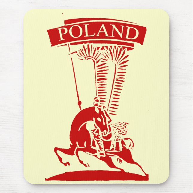 Vintage polska Winged Hussar Musmatta (Framsidan)