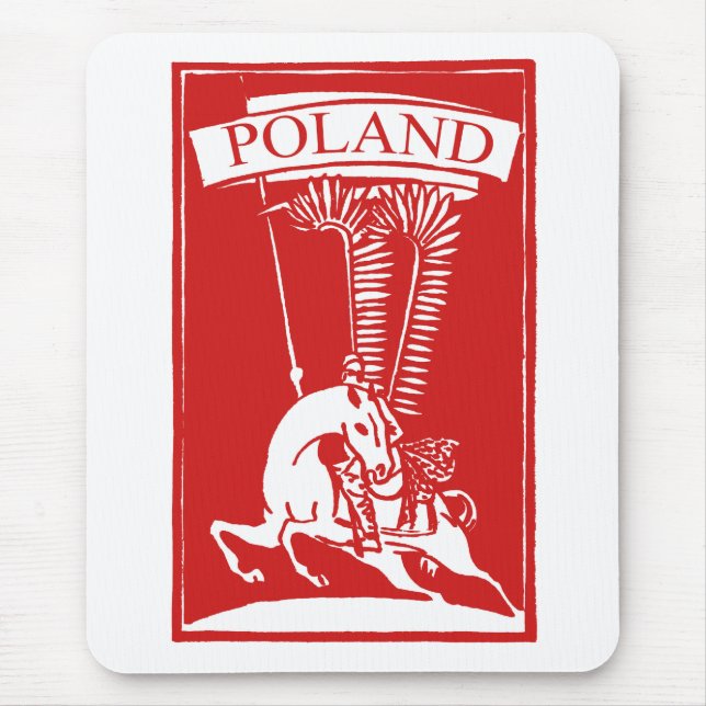 Vintage polska Winged Hussar Musmatta (Framsidan)