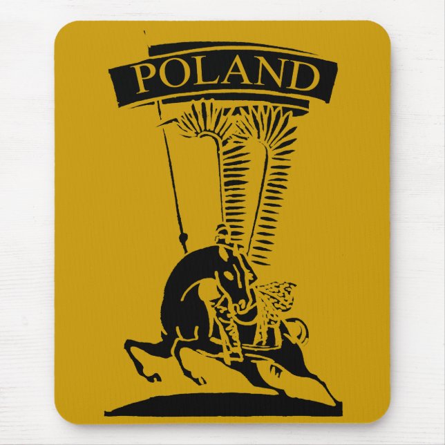 Vintage polska Winged Hussar Musmatta (Framsidan)