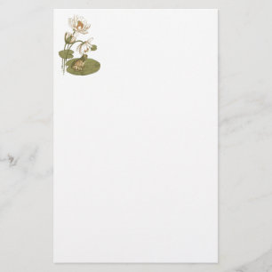 Vintage Pond Stationery Brevpapper