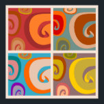 Vintage Pop art. 60s stil art Poster<br><div class="desc">Vintage Pop art. 60s stil art</div>