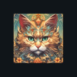 Vintage Pop Art, Louis Wain Vacker Cat Canvastryck<br><div class="desc">Vintage Pop Art, Louis Wain Vacker Cat</div>