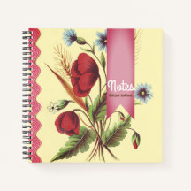 Vintage Poppy Rosa