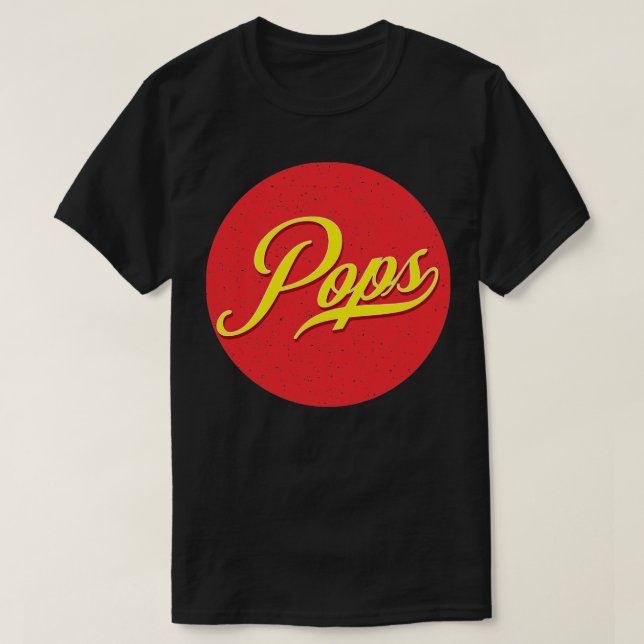 Vintage Pops T Shirt (Design framsida)