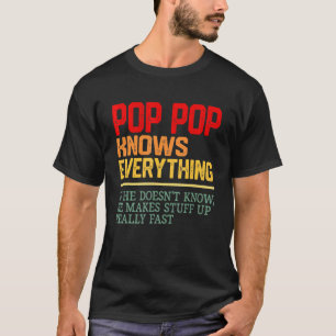 Vintage-popup-fönster känner till allt Manar Fars T Shirt