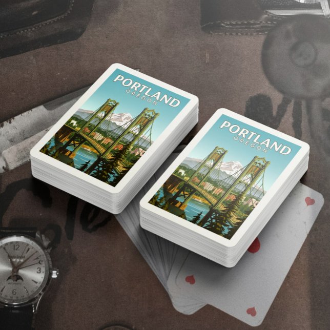 Vintage Portland Oregon Casinokort (Skapare uppladdad)