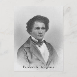 Vintage Porträtt Abolitionist Frederick Douglass Vykort