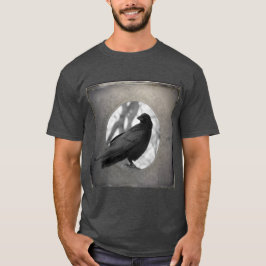 Vintage porträtt Kråka T-Shirt