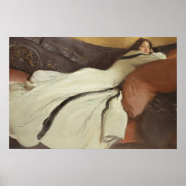 Vintage Porträtt KVINNOR GRUVBILDNING Poster