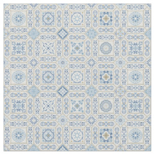 Vintage Portugal Azulejo traditionell Tyg