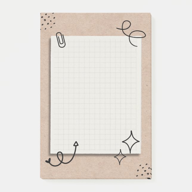 Vintage Post-it Block (Framsida)