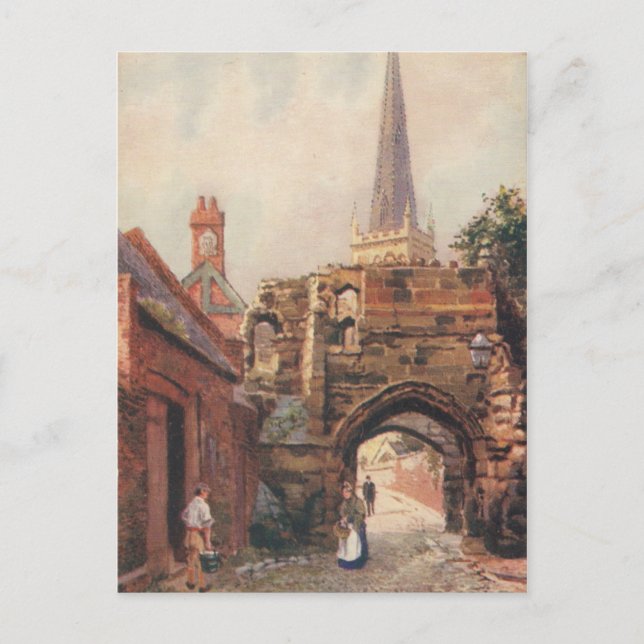 Vintage Postcard Prince Ruperts Grind Leicester Vykort (Framsida)